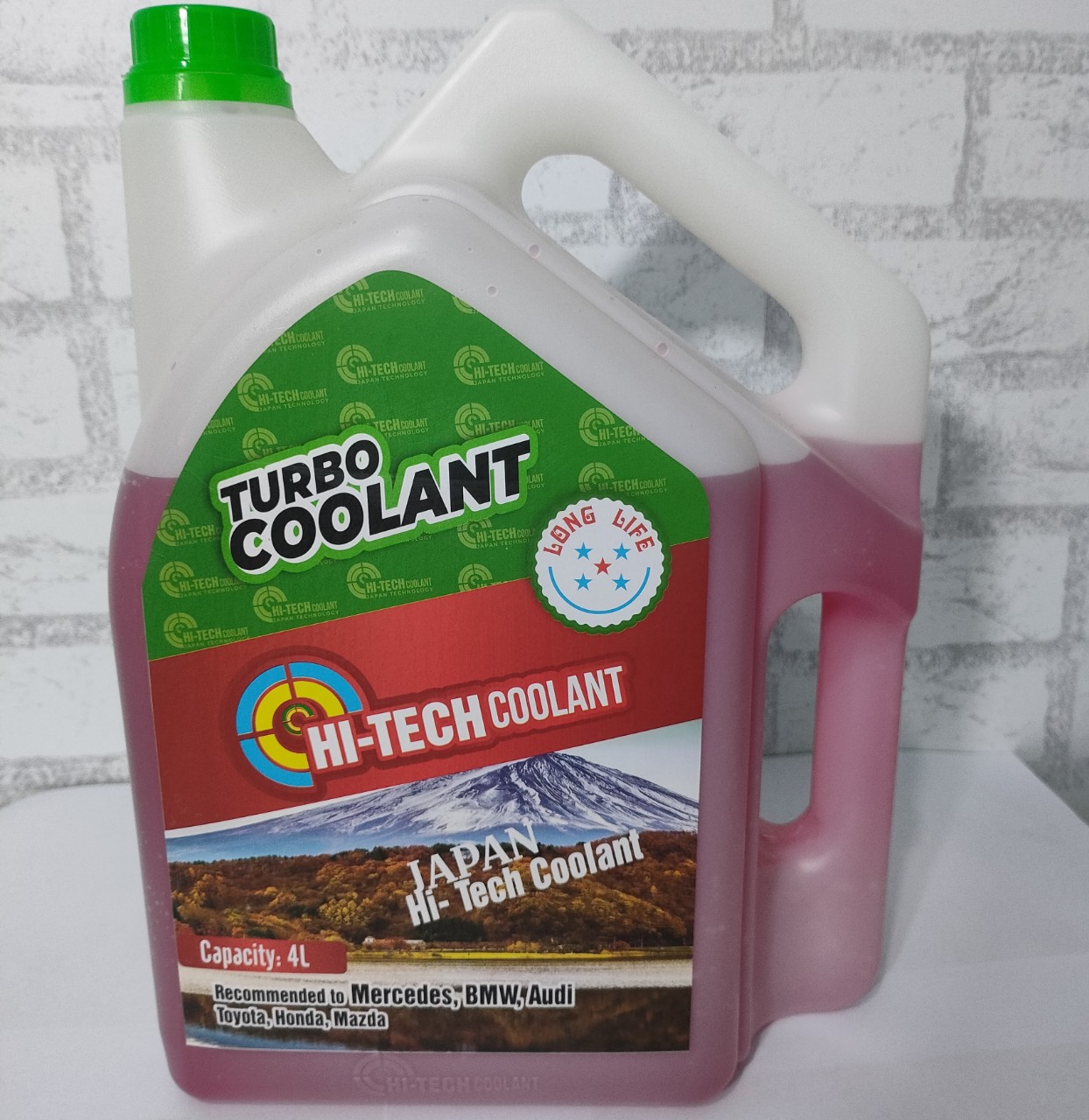 Nước giải nhiệt động cơ Hi-Techcoolant Đỏ (Can 4 lít P12)